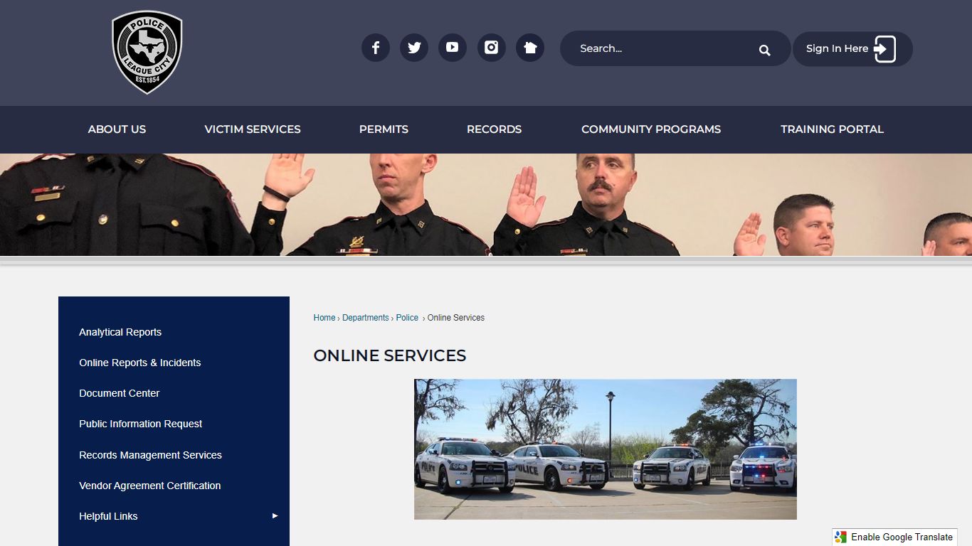 Online Services | The League City Official Website!